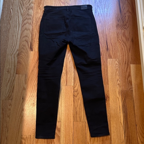 American Eagle Outfitters Jet Black Dream Stretch Skinny Jeans/Jeggings - Picture 2 of 5